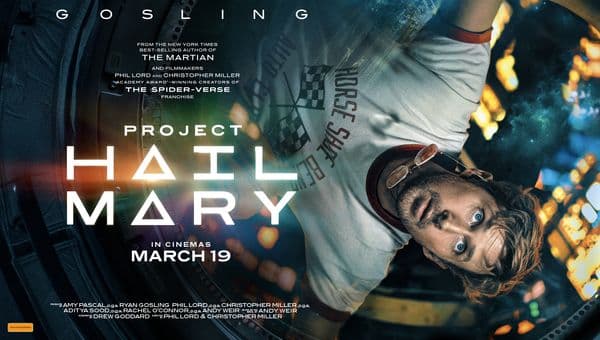 Claim a double pass to see Project Hail Mary, in cinemas March 19