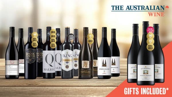 Enjoy 12 fantastic Aussie reds for $135 and receive 3 complimentary Shiraz worth $75