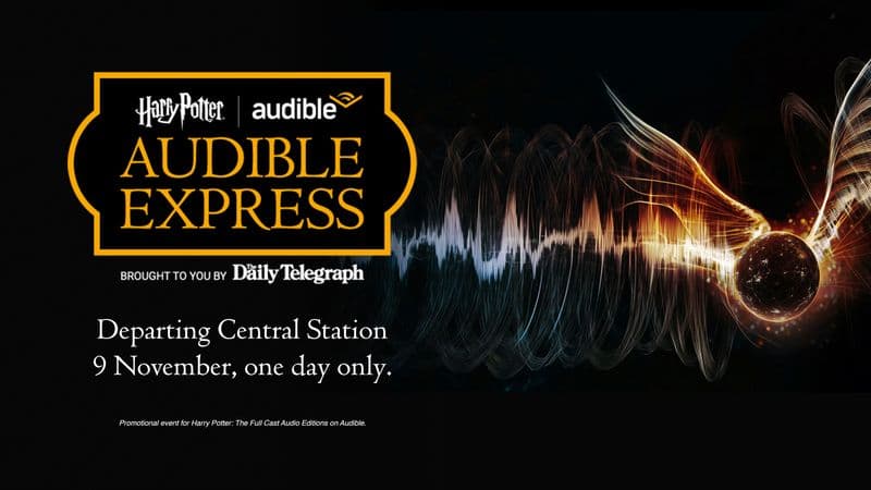 Claim one of 10 double passes to the Audible Express steam train listening party* - Image