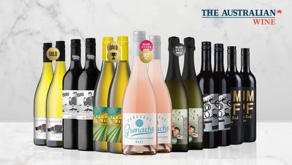 Enjoy 14 wines for $117.50