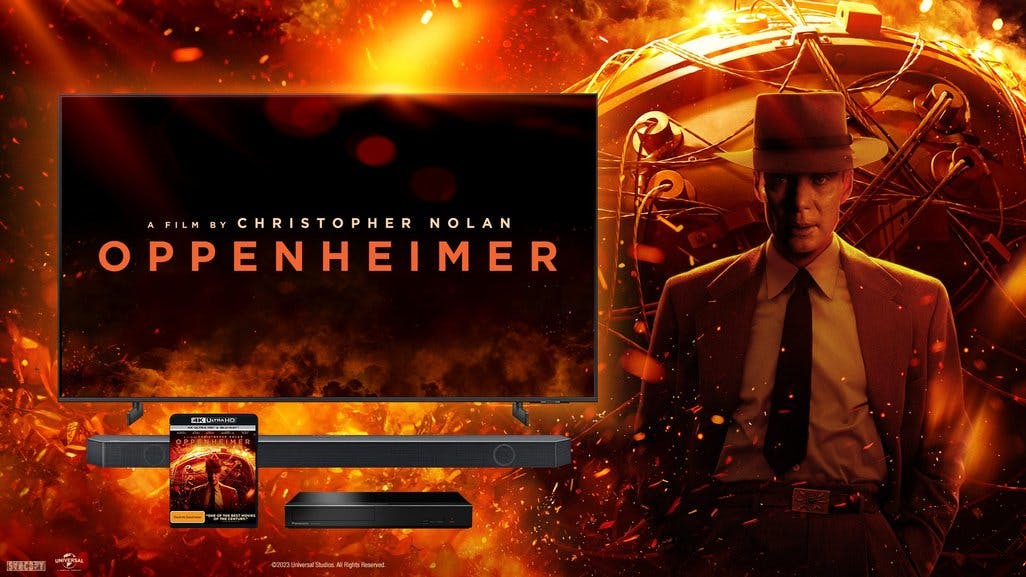 Your chance to win an Oppenheimer Home Entertainment Pack