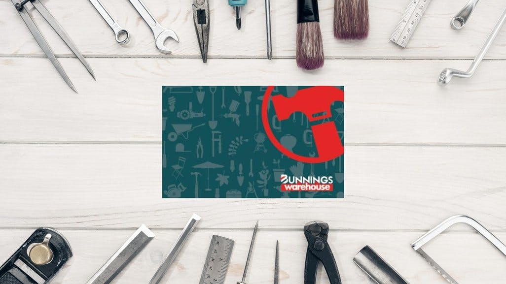 Enter for a chance to win a $500 Bunnings Warehouse eGift card