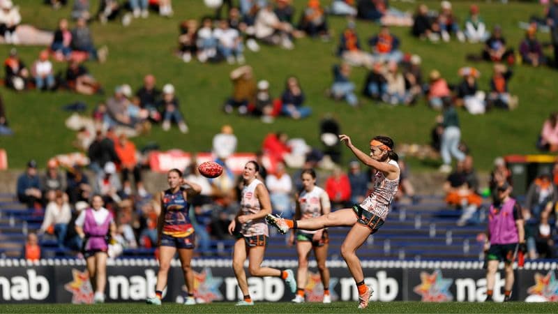 Claim a double pass to selected 2025 NAB AFLW GIANTS matches - Image