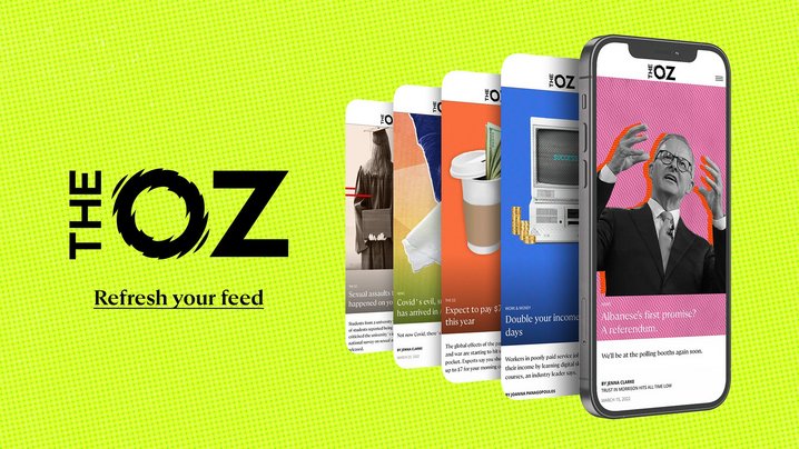 Refresh your feed. Try The Oz for 1 month on us