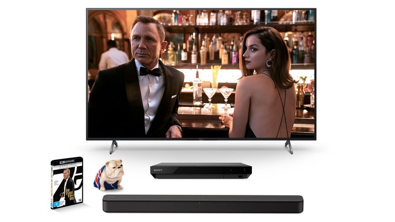 
	Win a No Time to Die entertainment pack, including a Sony TV and Royal Doulton figurine

